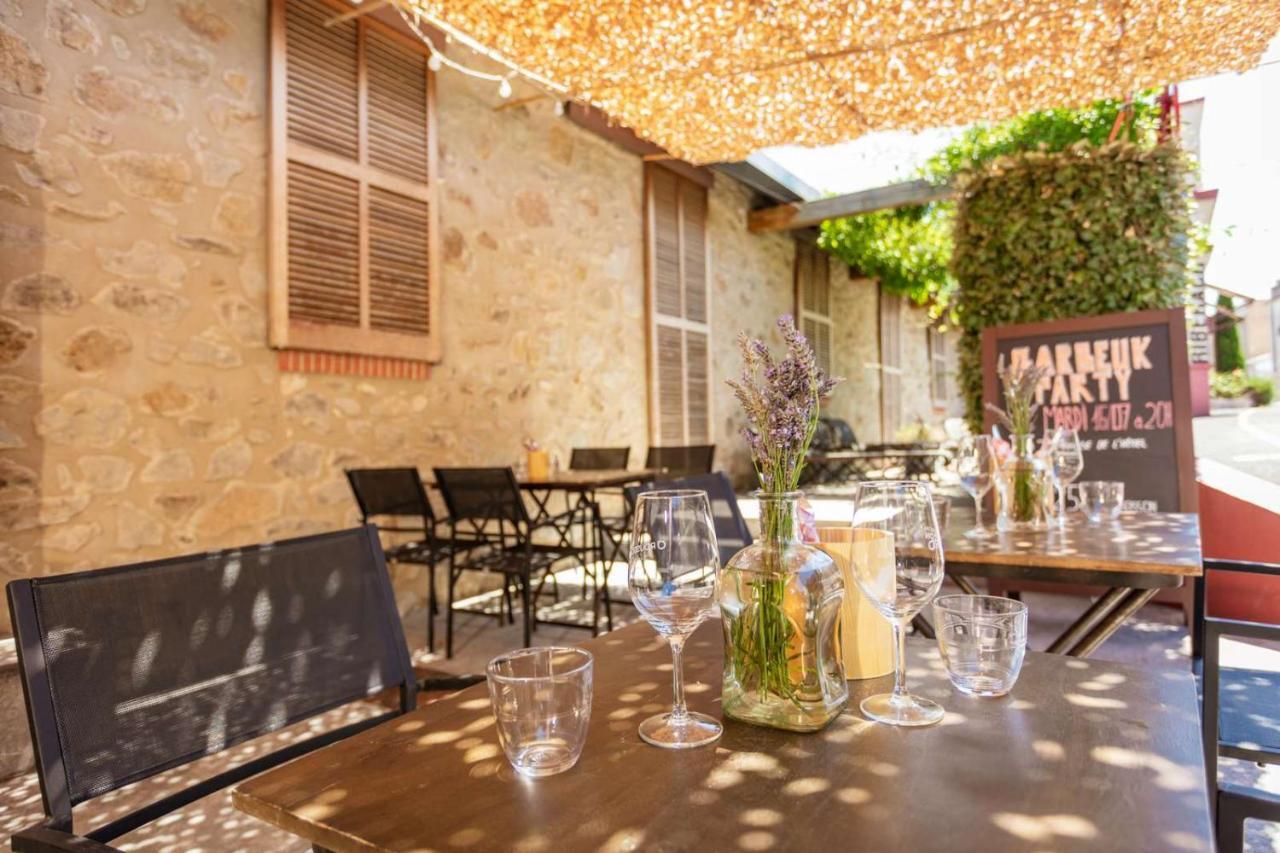 Domaine Riberach - Restaurant Etoile - Spa - Piscine Naturelle - Vignoble Bio Bélesta Exterior foto